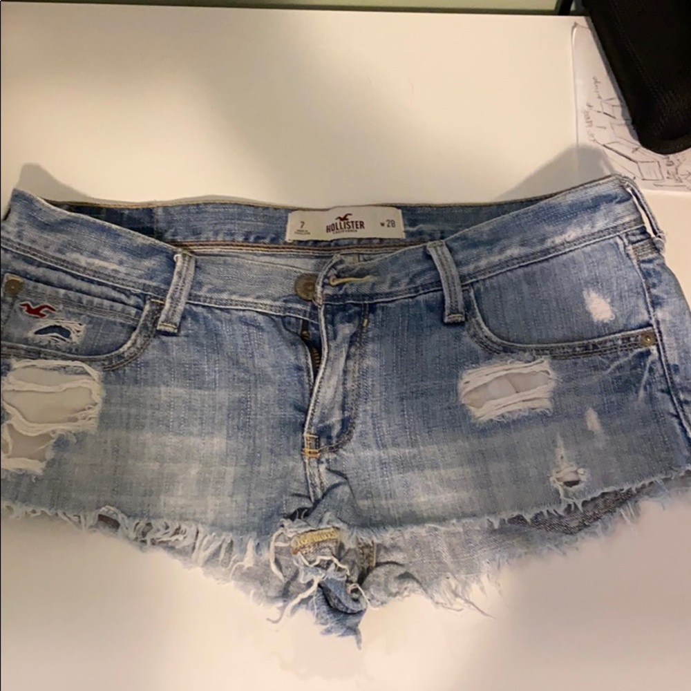 Hollister Denim Cuts Offs
